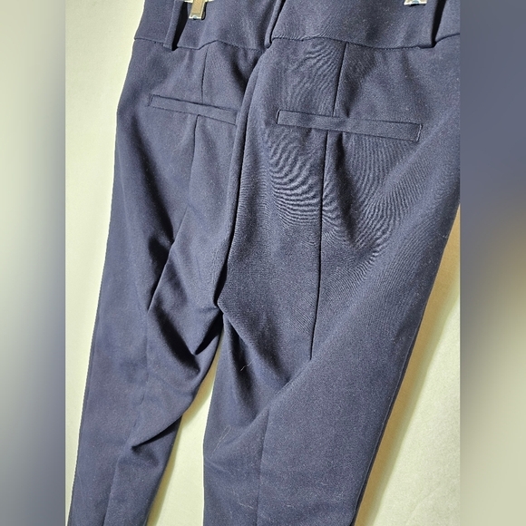 LOFT Marisa Skinny Navy Pants Women's Size 2 - Picture 2 of 10
